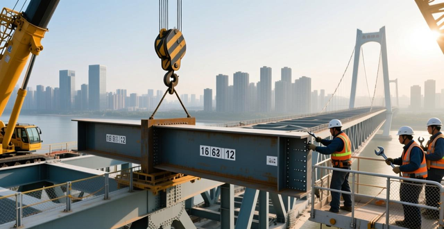 钢结构桥梁安装技术_钢构施工合同_正高职称评审资料准备