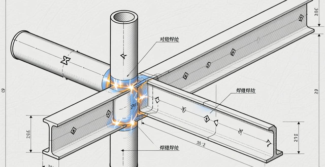 焊缝符号表示_钢结构焊缝外形_焊缝标注方法
