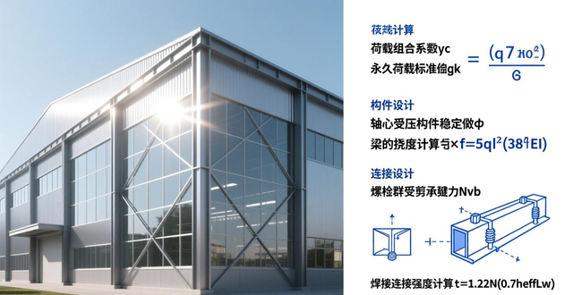 钢结构计算公式_钢结构厂房承载力计算_钢结构设计规范GB50017